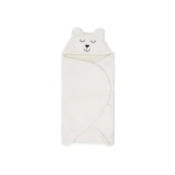 Jollein Couverture portefeuille bear boucle Oatmeal