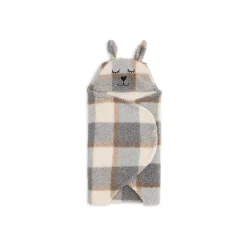 Jollein Couverture Portefeuille Bunny Check Boucle Multicolor