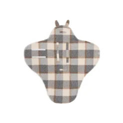 Jollein Couverture Portefeuille Bunny Check Boucle Multicolor