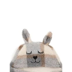 Jollein Couverture Portefeuille Bunny Check Boucle Multicolor