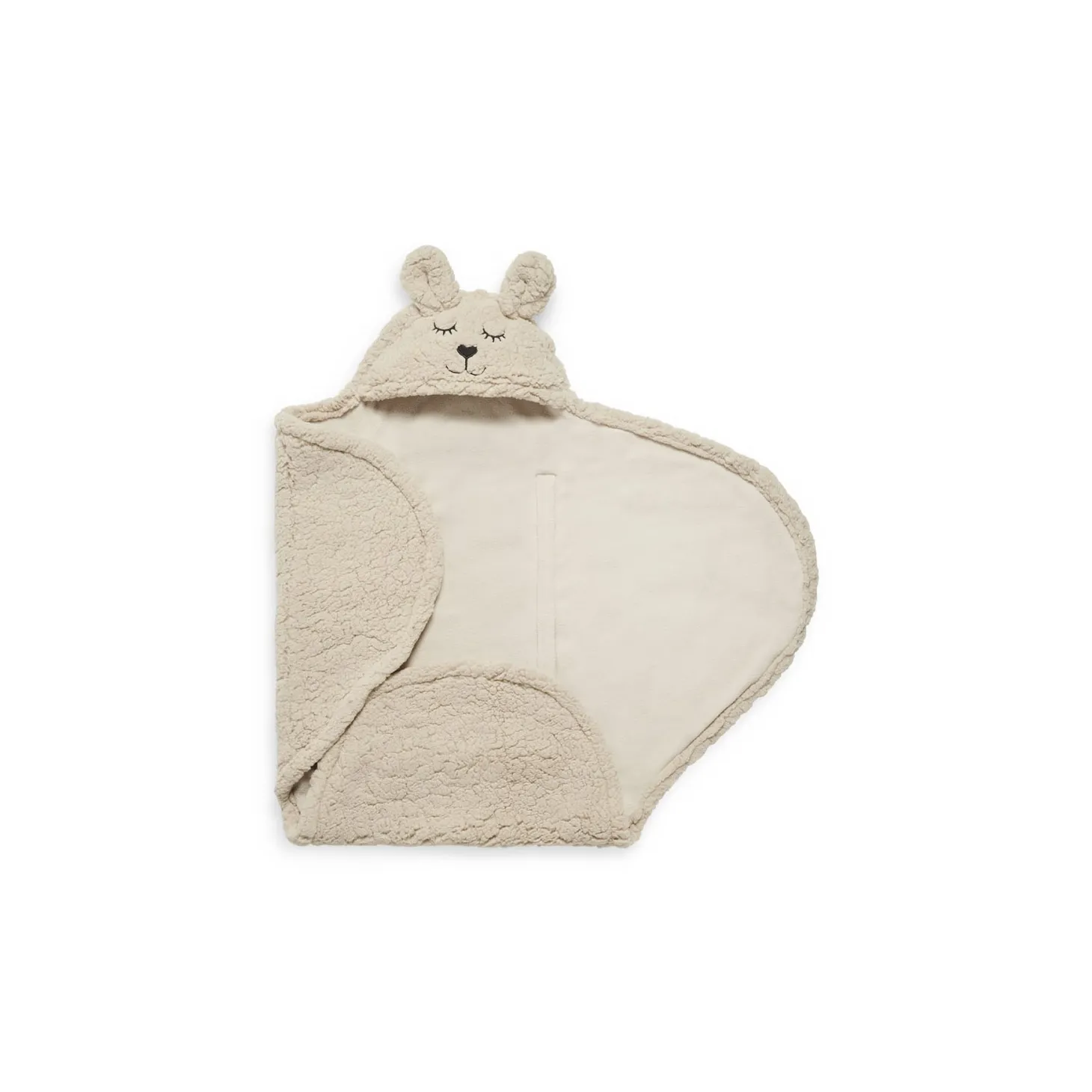 Jollein Couverture portefeuille Bunny Nougat