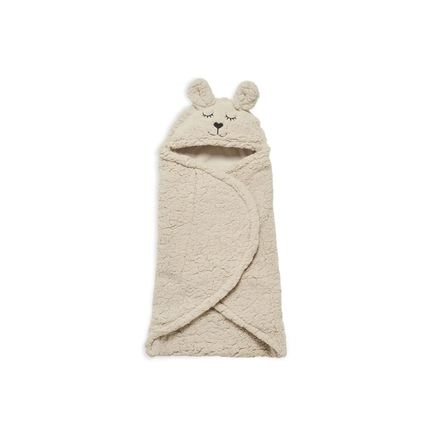 Jollein Couverture portefeuille Bunny Nougat