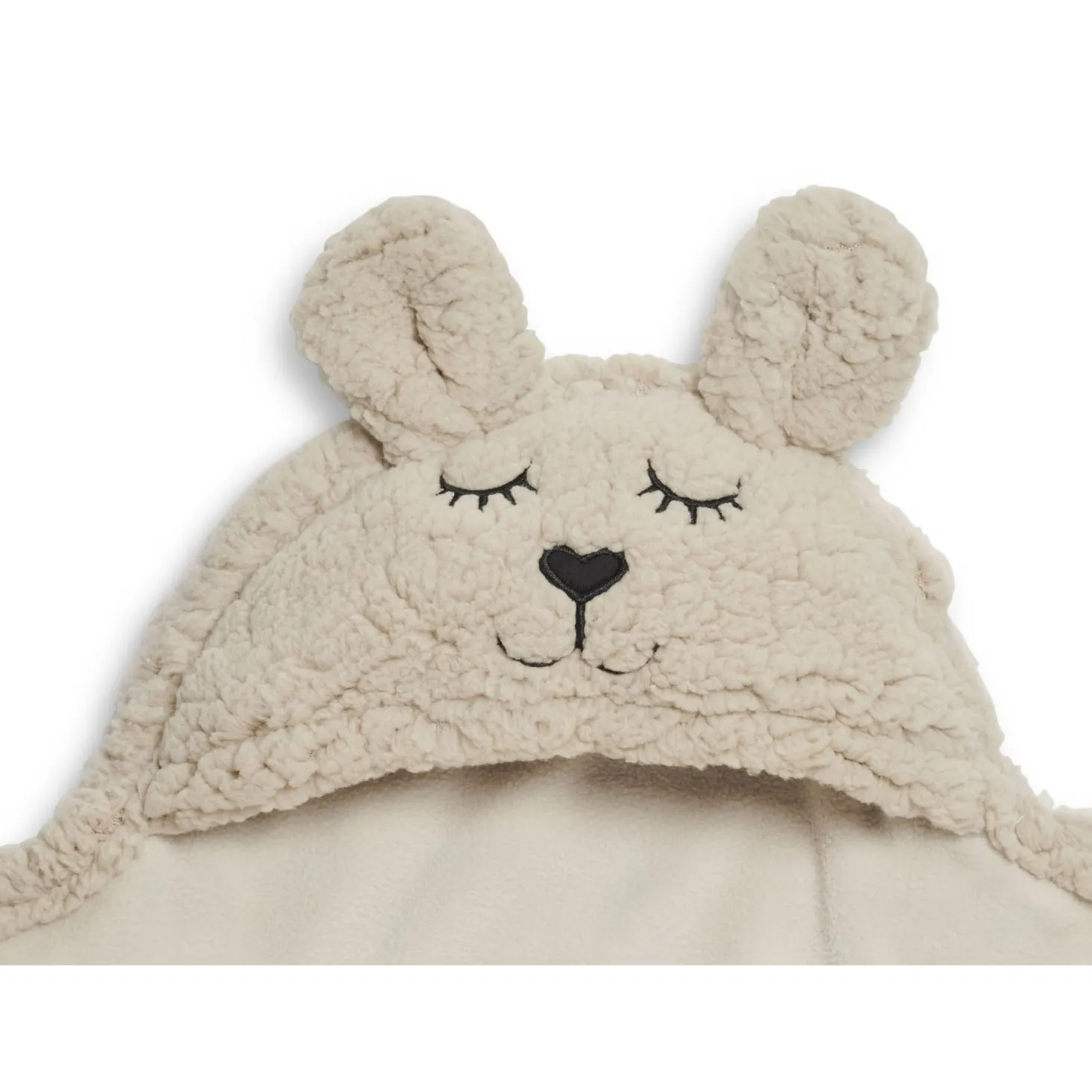 Jollein Couverture portefeuille Bunny Nougat