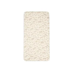 Jollein                    Drap-housse Jersey animals    Nougat            70x140 cm