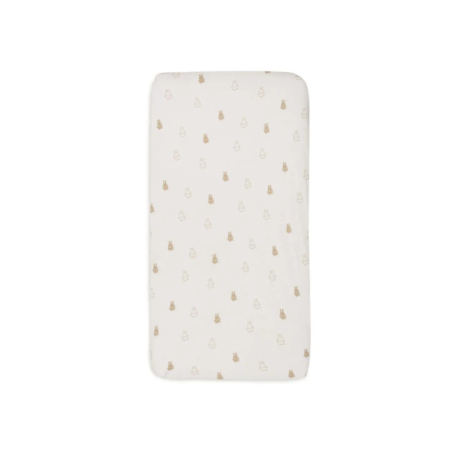 Jollein Drap-housse Jersey berceau Miffy Nougat
