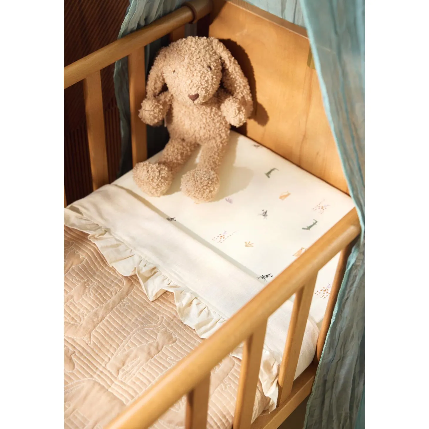 Jollein Drap-housse Jersey Jungle Jambo Multicolore