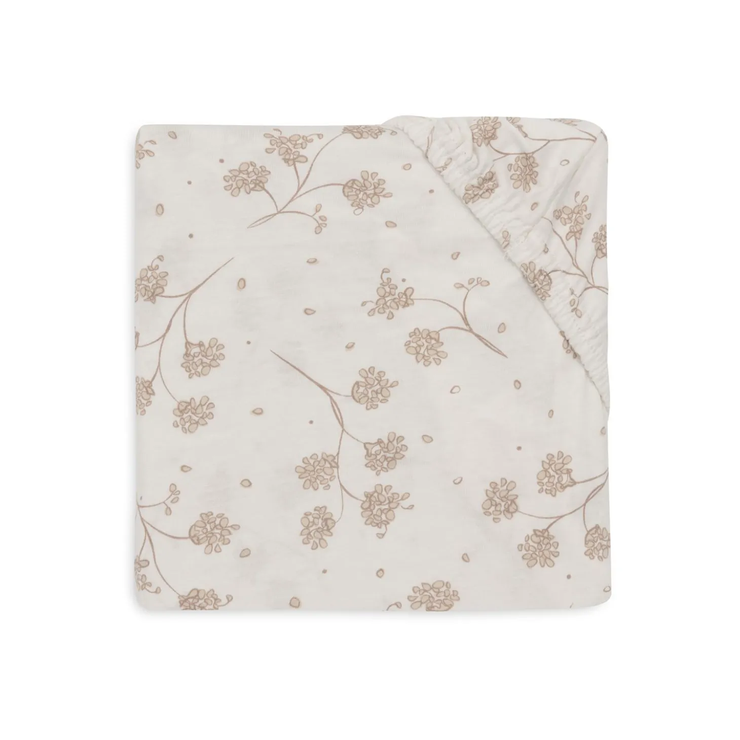 Jollein Drap-housse Jersey Leafy Dreams Multicolore