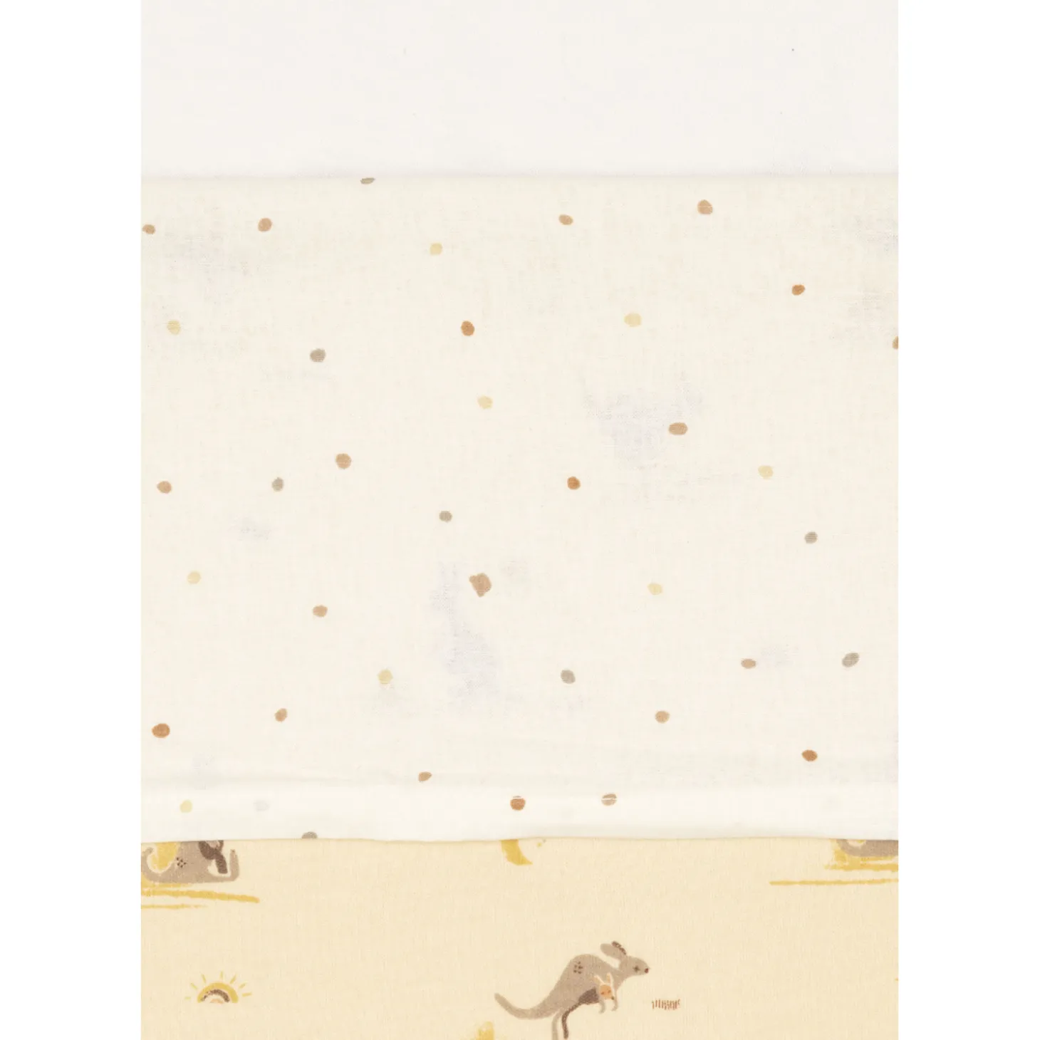 Jollein Drap Kangaroots Multicolore 120 x 150 cm