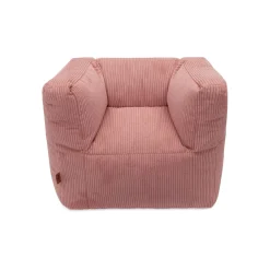 Jollein                    Fauteuil Pouf Enfant Corduroy    Wild Rose