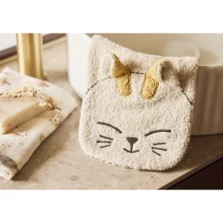 Jollein Gant de Toilette Éponge Charlie Sand