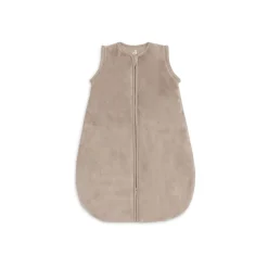 Jollein Gigoteuse avec Manches Amovible Ronde Velvet Milky Coffee 60 cm
