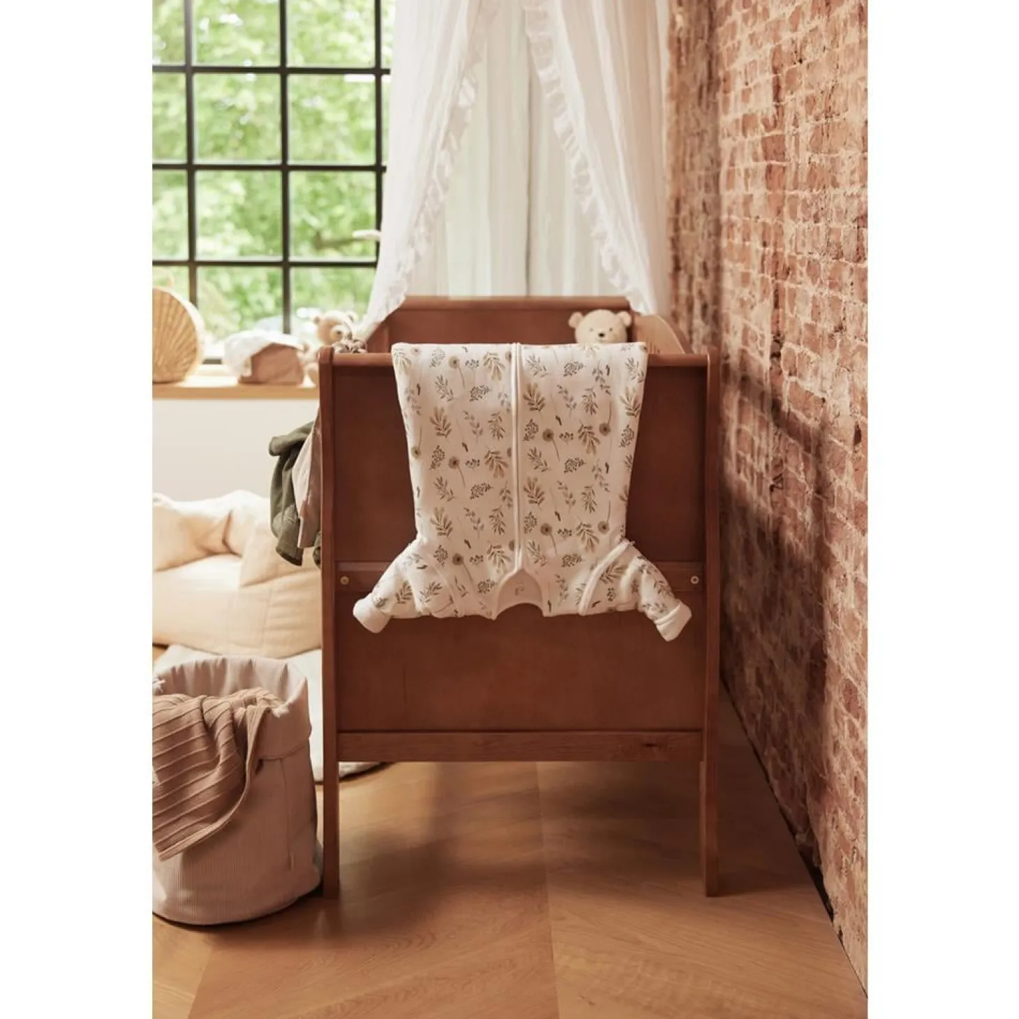 Jollein Gigoteuse avec Manches amovible Miffy Jacquard Ivory 60 cm
