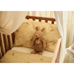 Jollein                    Housse De Couette Et Taie Kangaroots    Multicolore            100x140 cm
