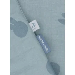 Jollein Housse de couette et taie Miffy Shadow Sea Green 100x140 cm