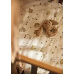 Jollein                    Housse de couette et taie Miffy Family Farm    Multicolore            100x140 cm