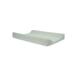 Jollein Housse matelas à langer Shell Knit GOTS Sea Foam 50x70 cm