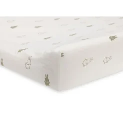 Jollein                    Housse matelas à langer Jersey Miffy    Olive Green            50x70 cm