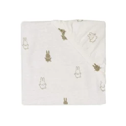 Jollein                    Housse matelas à langer Jersey Miffy    Olive Green            50x70 cm