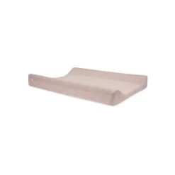 Jollein Housse matelas à langer Shell Knit GOTS Wild Rose 50x70 cm