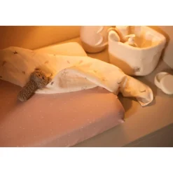 Jollein Housse matelas à langer Jersey Teddy Bear Wild Rose 50x70 cm