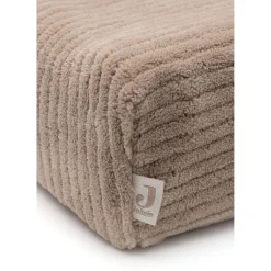 Jollein Housse matelas à Langer Cloudy Rib Milky Coffee 50x70 cm