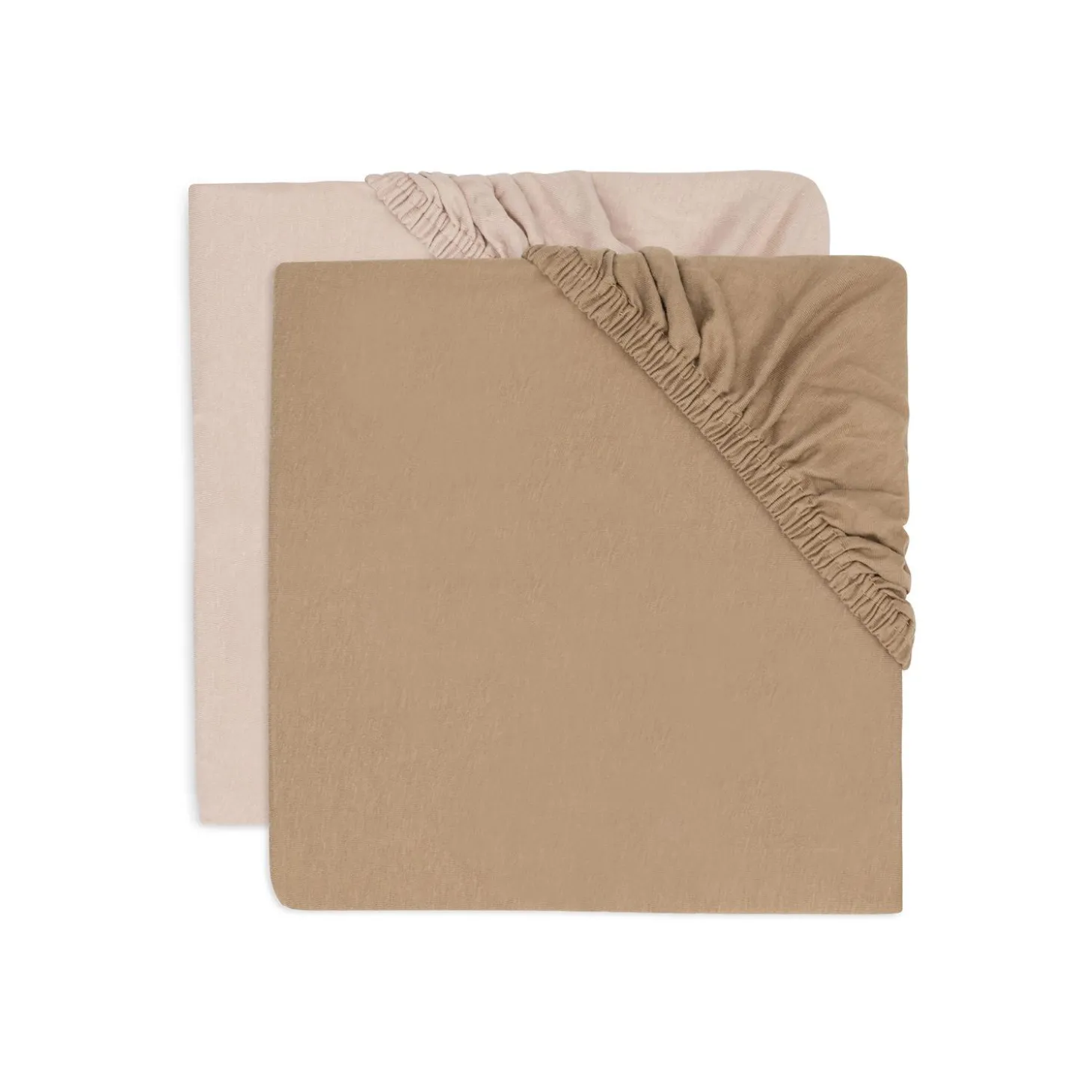 Jollein Lot de 2 Drap-housse Jersey Wild Rose