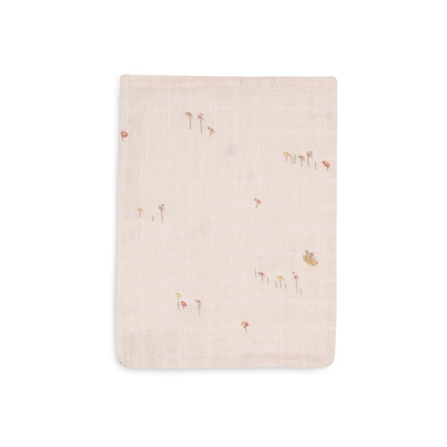 Jollein Lot de 3 Gant de Toilette Gaze de Coton Pretty Picnic Multicolore 15x20 cm