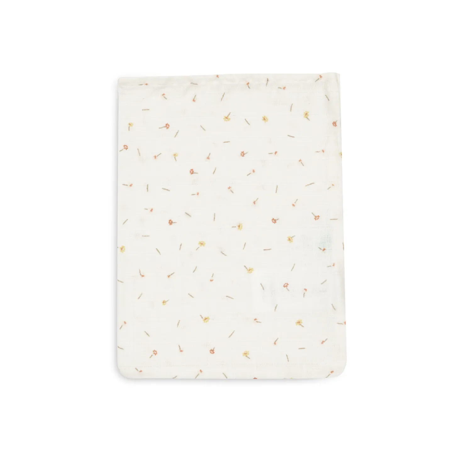 Jollein Lot de 3 Gant de Toilette Gaze de Coton Pretty Picnic Multicolore 15x20 cm