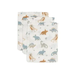 Jollein                    Lot de 3 Gant de Toilette Roarsome     Multicolor            15x20 cm