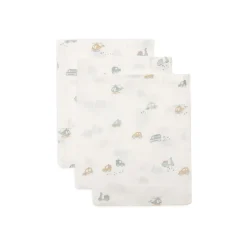 Jollein                    Lot de 3 Gants de Toilette On The Go    Multicolor            15x20 cm