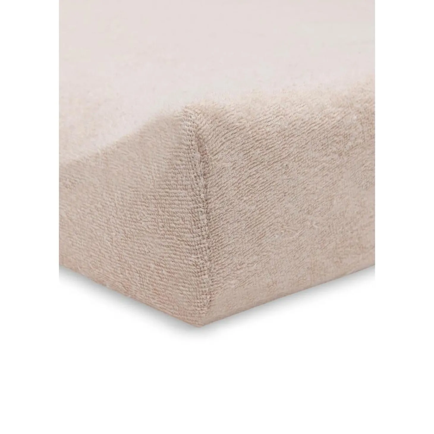 Jollein Lot de 2 Housse Matelas à Langer Éponge Wild Rose Biscuit 50x70cm
