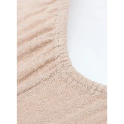 Jollein Lot de 2 Housse Matelas à Langer Éponge Wild Rose Biscuit 50x70cm