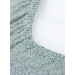 Jollein                    Lot de 2 Housse Matelas à Langer Éponge    Sea Green            50x70cm