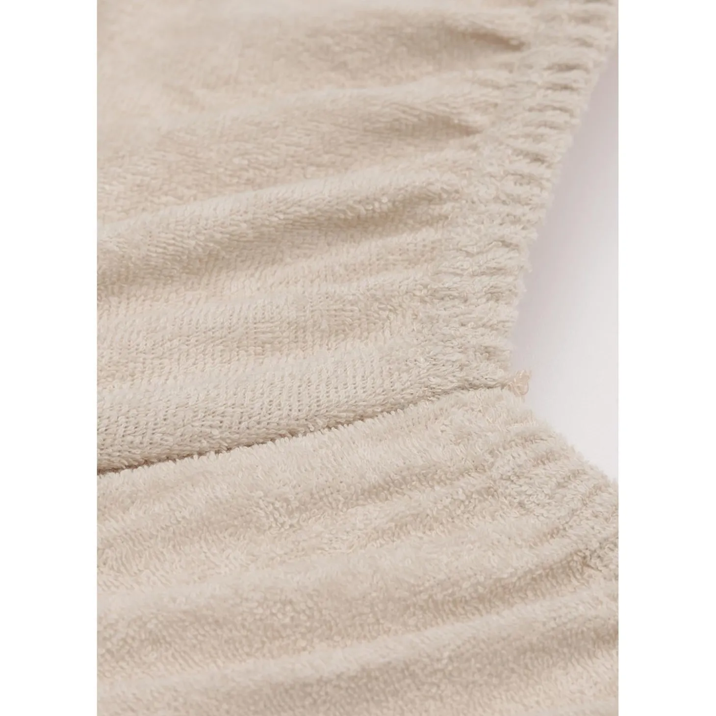 Jollein Lot de 2 Housse Matelas à Langer Éponge Oatmeal Sand 50x70 cm