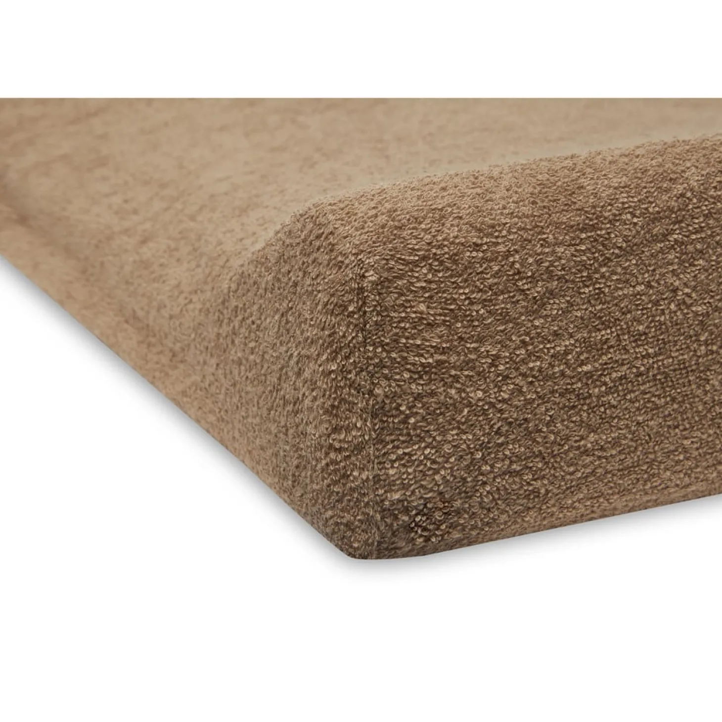 Jollein Lot de 2 housses matelas à langer Éponge Caramel/Biscuit 50x70 cm