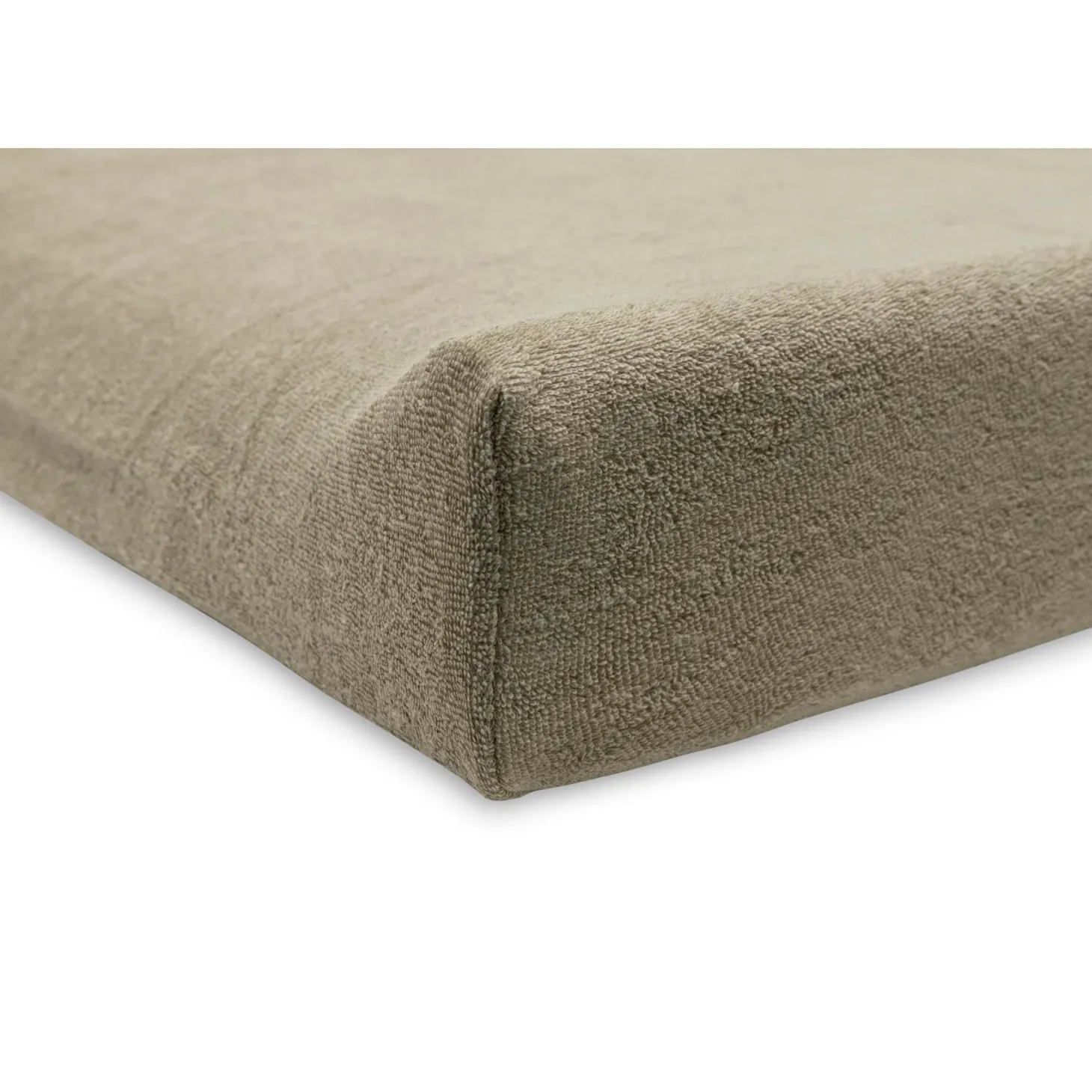Jollein Lot de 2 housses matelas à langer Éponge Olive Green 50x70 cm