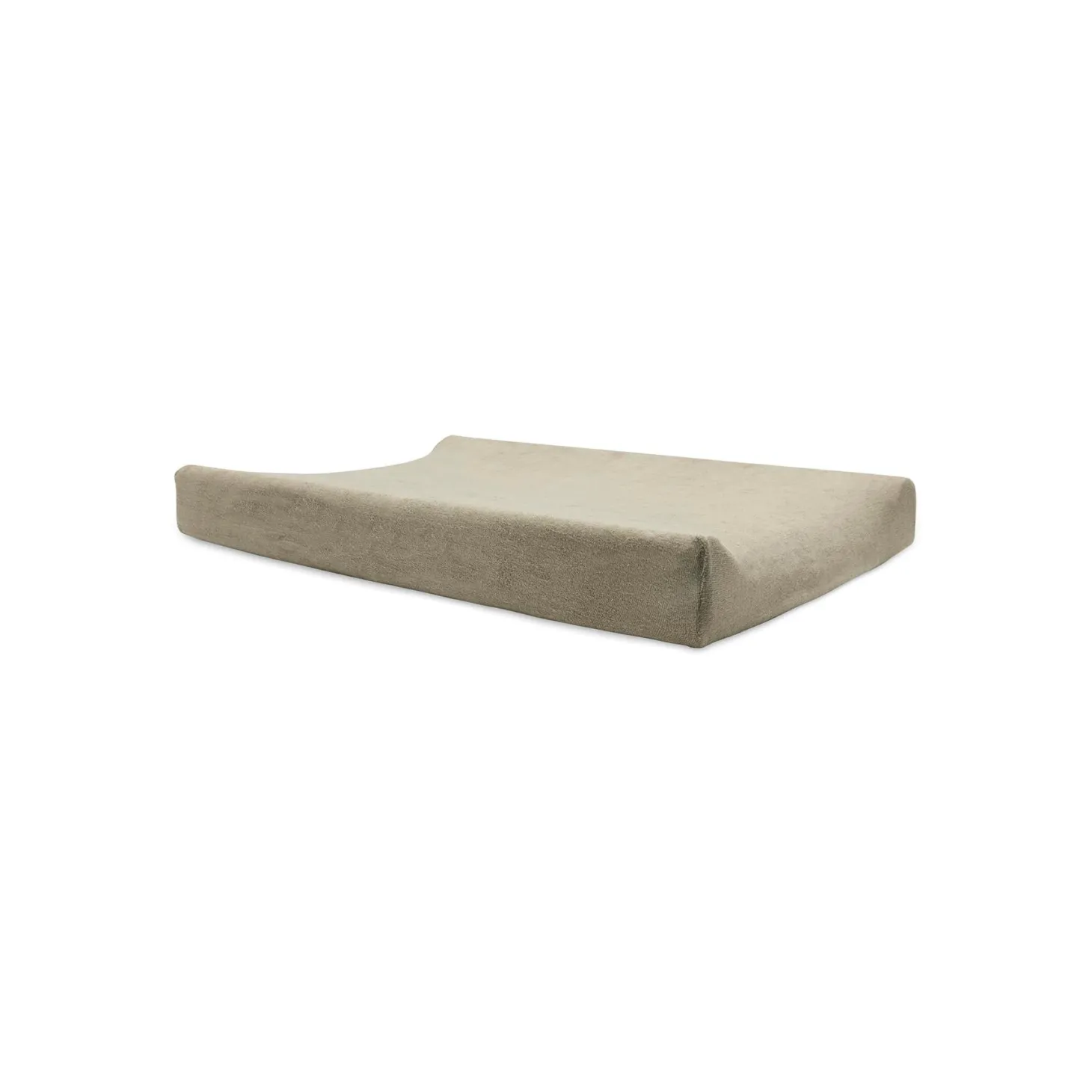 Jollein Lot de 2 housses matelas à langer Éponge Olive Green 50x70 cm