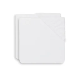 Jollein                    Lot de 2 housses matelas à langer Éponge    White            50x70 cm