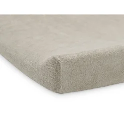 Jollein                    Lot de 2 housses matelas à langer Éponge    Nougat            50x70 cm