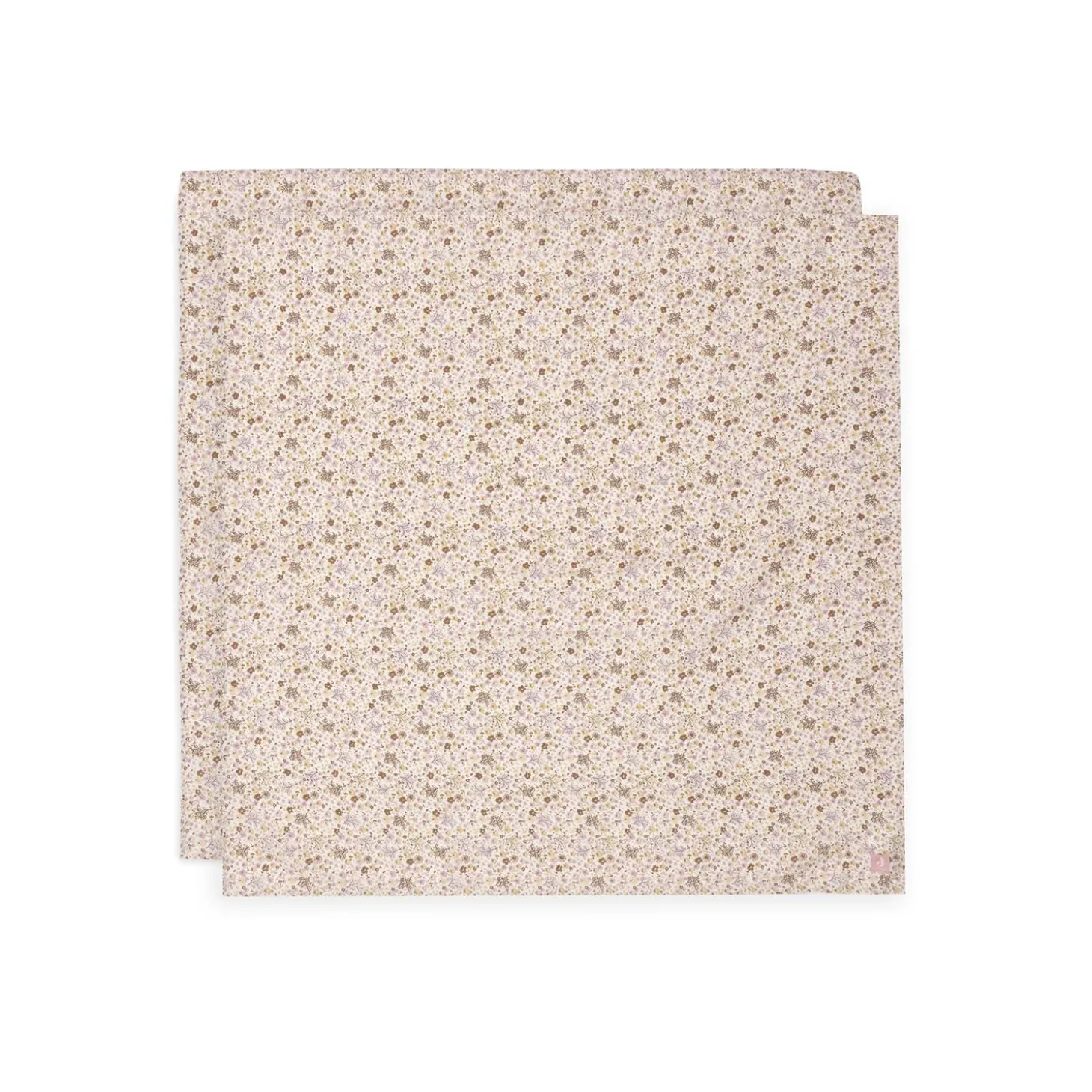 Jollein Lot de 2 Lange Gaze de Coton Large Flower Fairies Multicolore 115x115 cm