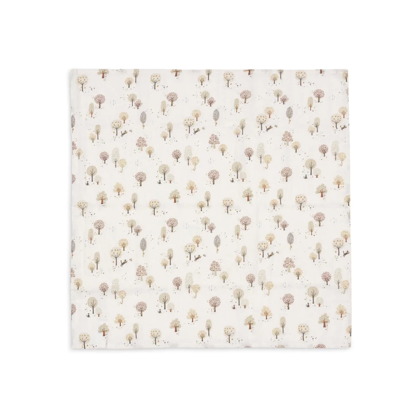 Jollein Lot de 3 Lange Gaze de Coton Small Tiny Park Multicolore 70x70 cm