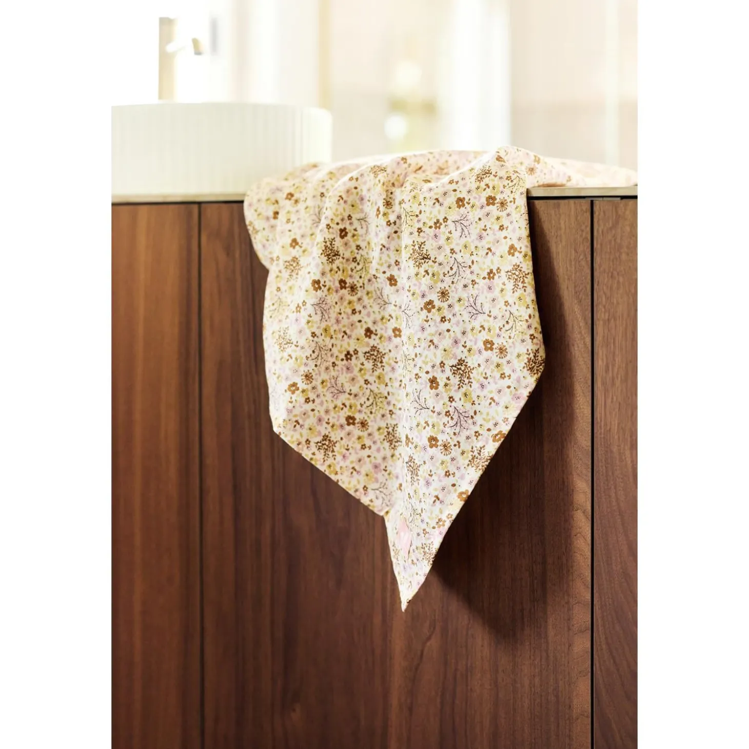 Jollein Lot de 3 Lange Gaze de Coton Small Flower Fairies Multicolore 70x70 cm