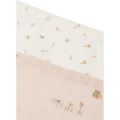 Jollein                    Lot de 3 Lange Gaze de Coton Small Pretty Picnic    Multicolore            70x70 cm