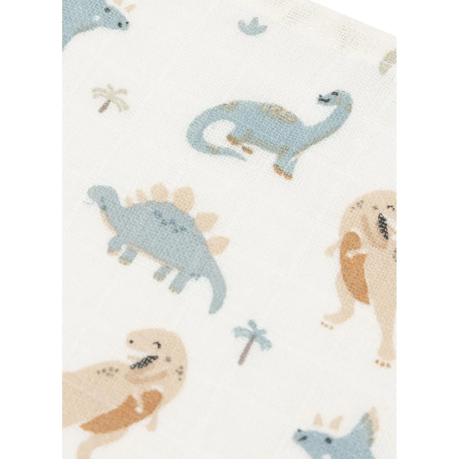 Jollein Lot de 3 Langes Gaze de Coton Roarsome Multicolor 70x70 cm