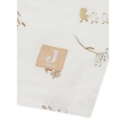 Jollein Lot de 2 Langes Gaze de Coton Riverside Multicolor 115x115 cm