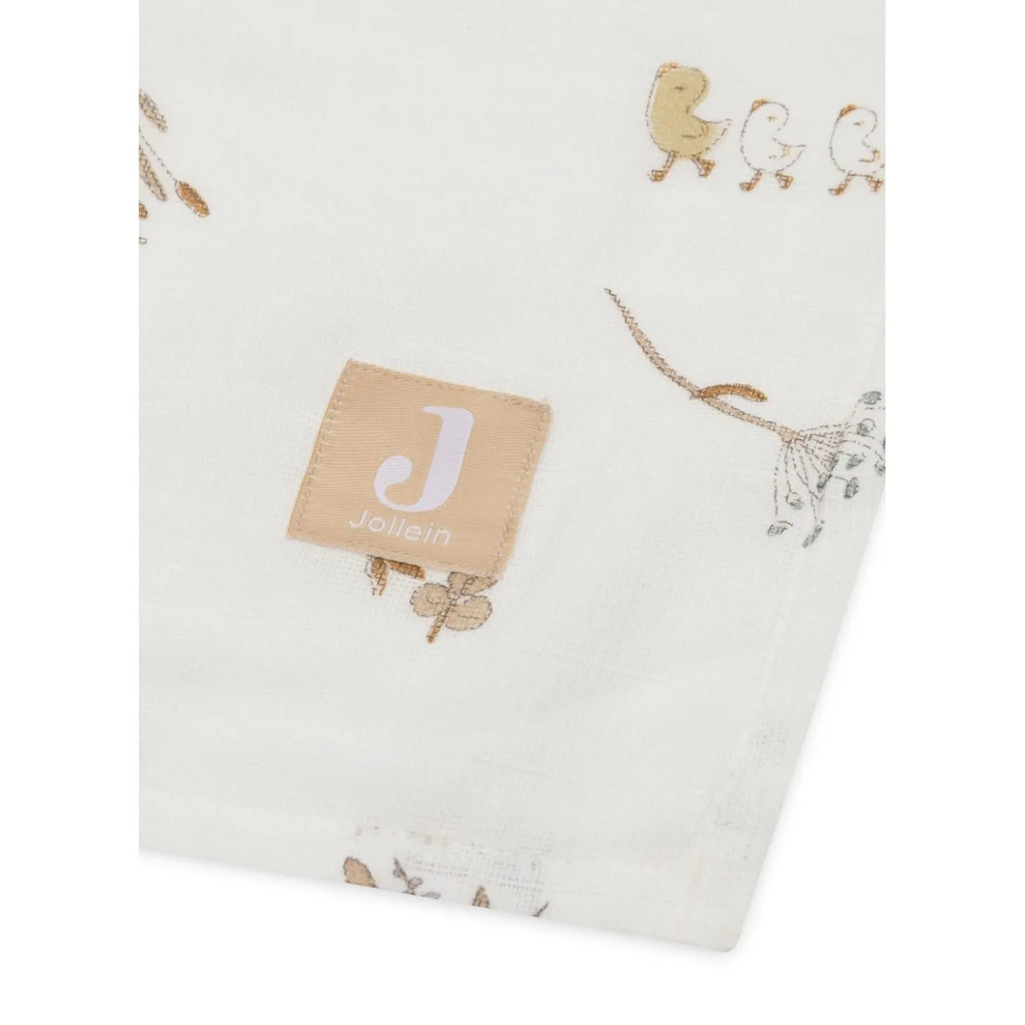 Jollein Lot de 2 Langes Gaze de Coton Riverside Multicolor 115x115 cm