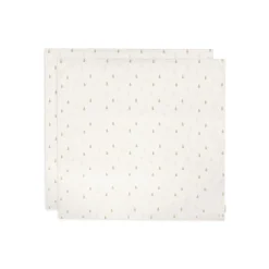 Jollein                    Lot de 2 Langes gaze de coton large Miffy    Nougat            115x115 cm