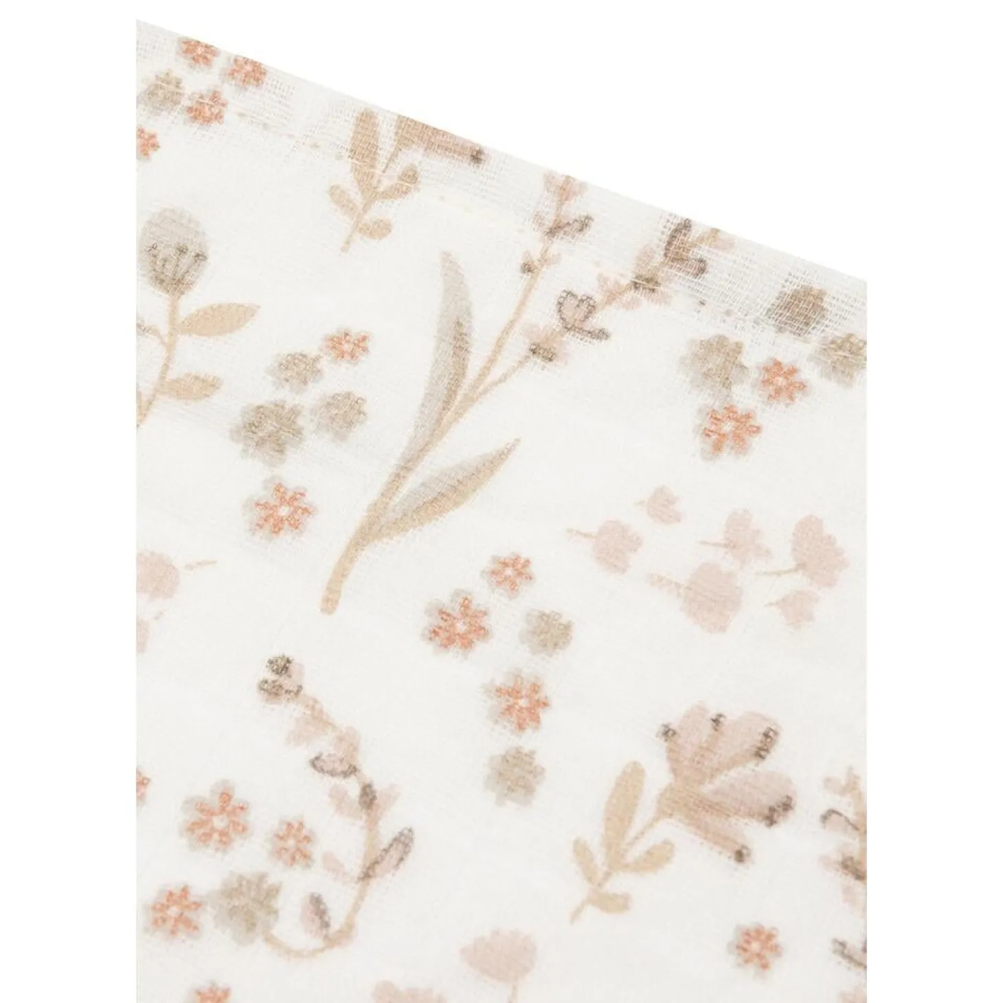 Jollein Lot de 3 Langes Small Bloomy Multicolor 70x70 cm