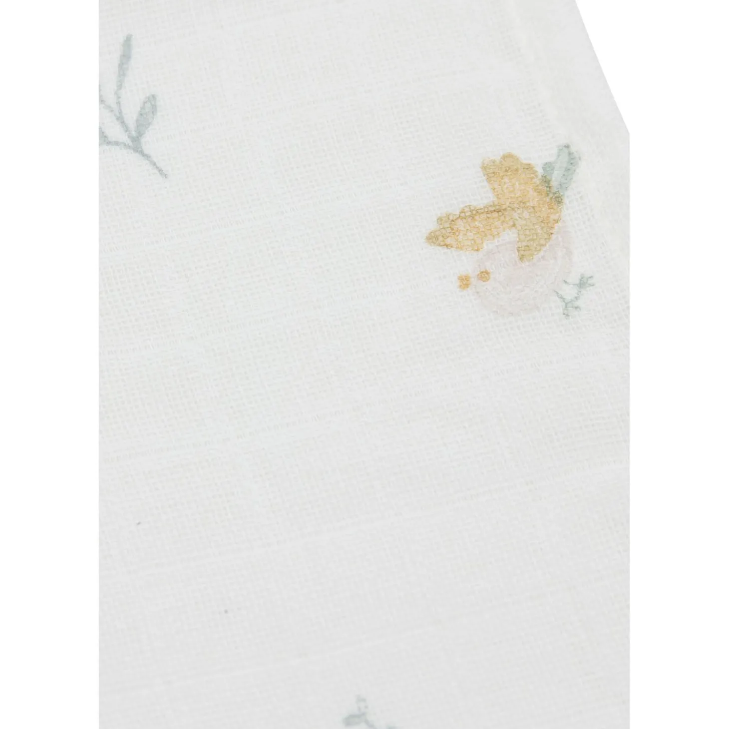 Jollein Lot de 3 Serviettes Gaze de Coton Lovely Birds Multicolor 31x31 cm