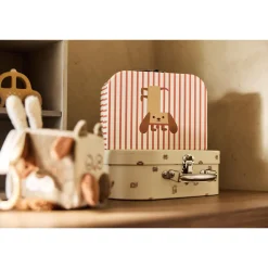 Jollein                    Lot de 2 Valisette à Jouets Animal Friends    Multicolore